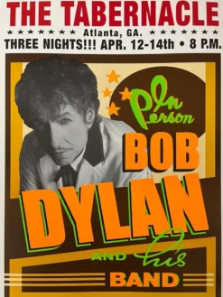 Gig Posters Bob Dylan - 2004 Geoff Gans Poster Atlanta, GA