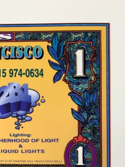 Bella MHP 31 Digital Underground - 1997 Poster Maritime Hall San Fran 1st Gig Posters