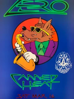 FD/ID 13 Zero - 1996 Stanley Mouse Poster Maritime Hall San Fran 1st