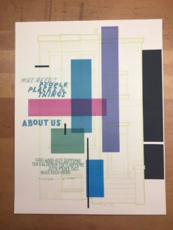 Mike Reed's Jazz Quartet - 2009 Jay Ryan Art Print