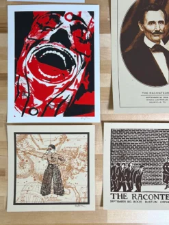 Rob Jones Handbill Collection - Hand Bill Poster Raconteurs Art Prints