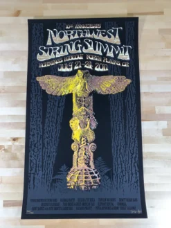 Gig Posters Northwest String Summit - 2011 Mike Distante Poster Plains, OR Horning's Hideout