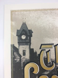 Gig Posters The Ledbury - 2013 Dan MacAdam Crosshair Poster Art Print