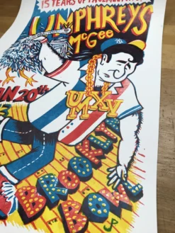 Umphrey's McGee - 2013 Jim Pollock Poster Brooklyn, NY Bowl AP Gig Posters