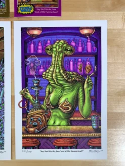 Stoned Wars - 2021 EMEK Poster Mini Print Series IIII Set Art Prints