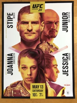 Sold Out Posters UFC 211 - 2017 Poster- Miocic Vs Dos Santos
