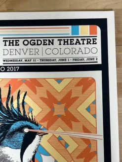 The Disco Biscuits - 2017 Nic Bogdal Poster Denver, CO Ogden