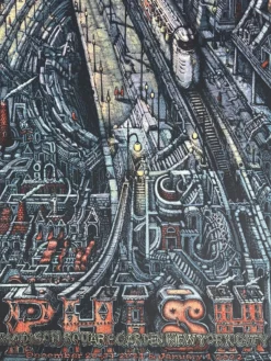 Phish - 2021 David Welker Poster New York, NY MSG Madison Square Garden