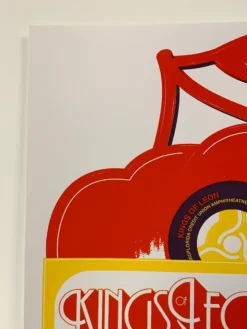 Gig Posters Kings Of Leon - 2017 Jason Malmberg Poster Tampa, FL Midflorida Credit