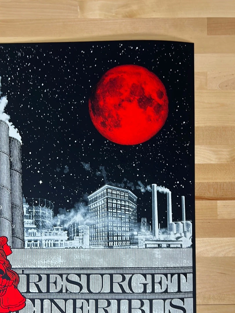 The White Stripes - 2021 Rob Jones Poster Greatest Hits White/Black