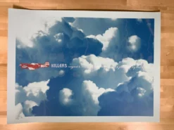 Killers - 2013 Todd Slater Poster Atlantic City, NJ Borgata