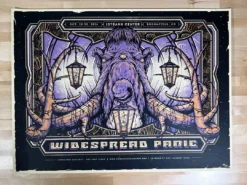 Half Hazzard Press Widespread Panic - 2016 Half Hazard Press Poster Broomfield, CO