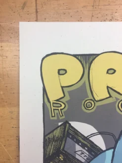 PRF BBQ Rocketfest - 2010 Jay Ryan Poster Chicago, IL T.h.ink Art Gallery