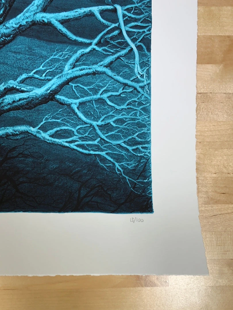 The Pantomime Tree - 2021 David Welker Poster, Art Print Variant Art Prints