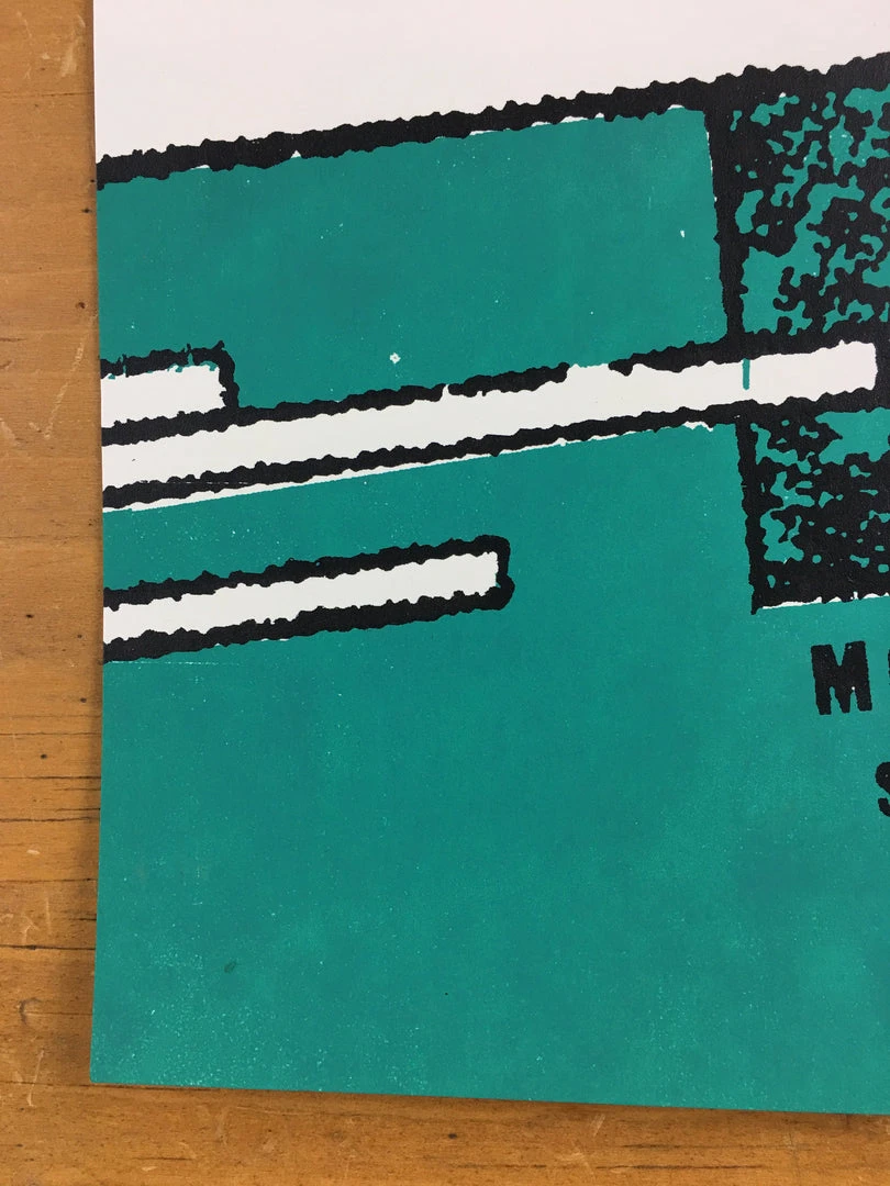 Gig Posters Vandermark 5 - 2004 Amy Jo Hendrickson Poster Minneapolis, MN