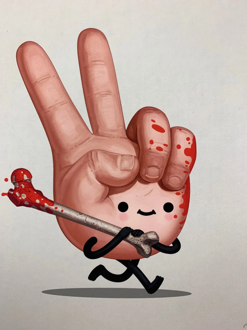 Daisy - 2019 Mike Mitchell Poster Art Print Mikeland 1st Art Prints