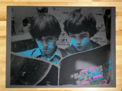 The Black Keys - 2014 The Silent P Poster Raleigh, NC PHC Arena Gig Posters