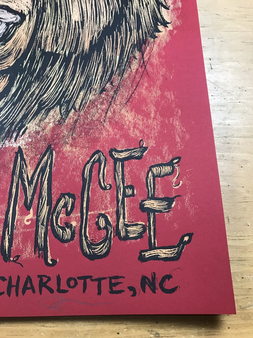 Gig Posters Umphrey's McGee - 2016 Dan Grzeca Poster Charlotte, NC Fillmore