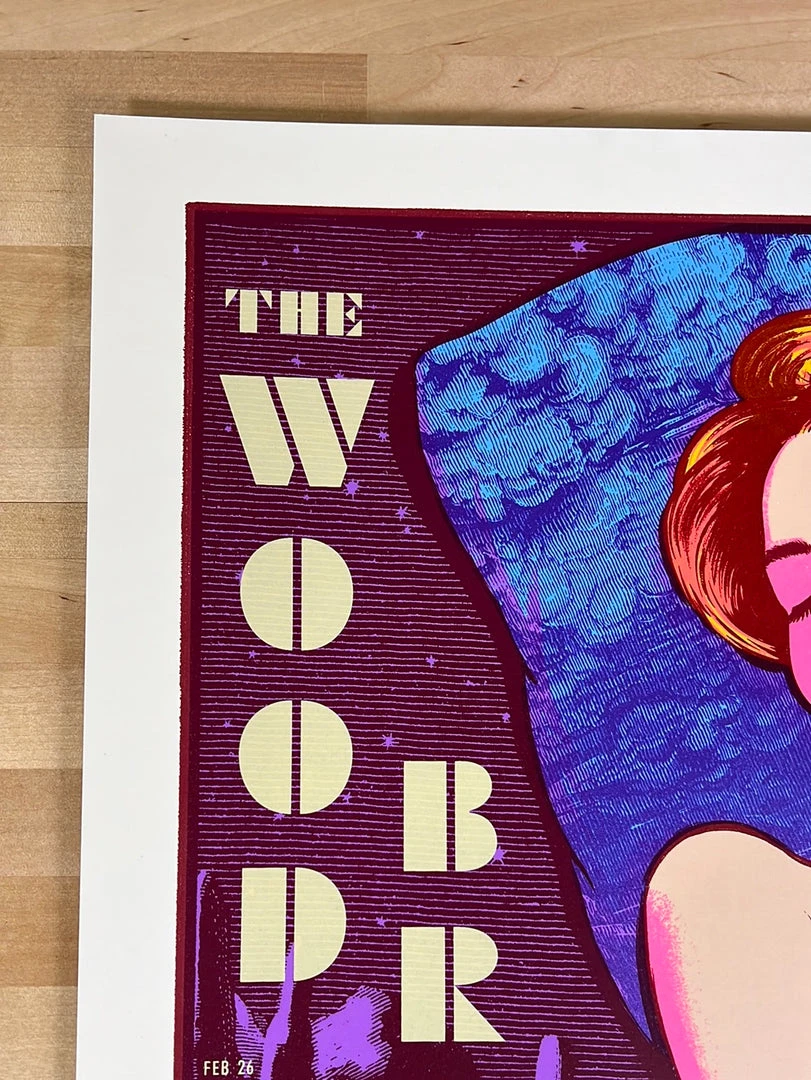 The Wood Brothers - 2016 Kyle Baker Poster Northeast Tour