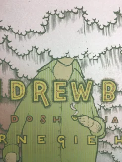 Gig Posters Andrew Bird - 2009 Jay Ryan Poster New York City, NY Carnegie Hall