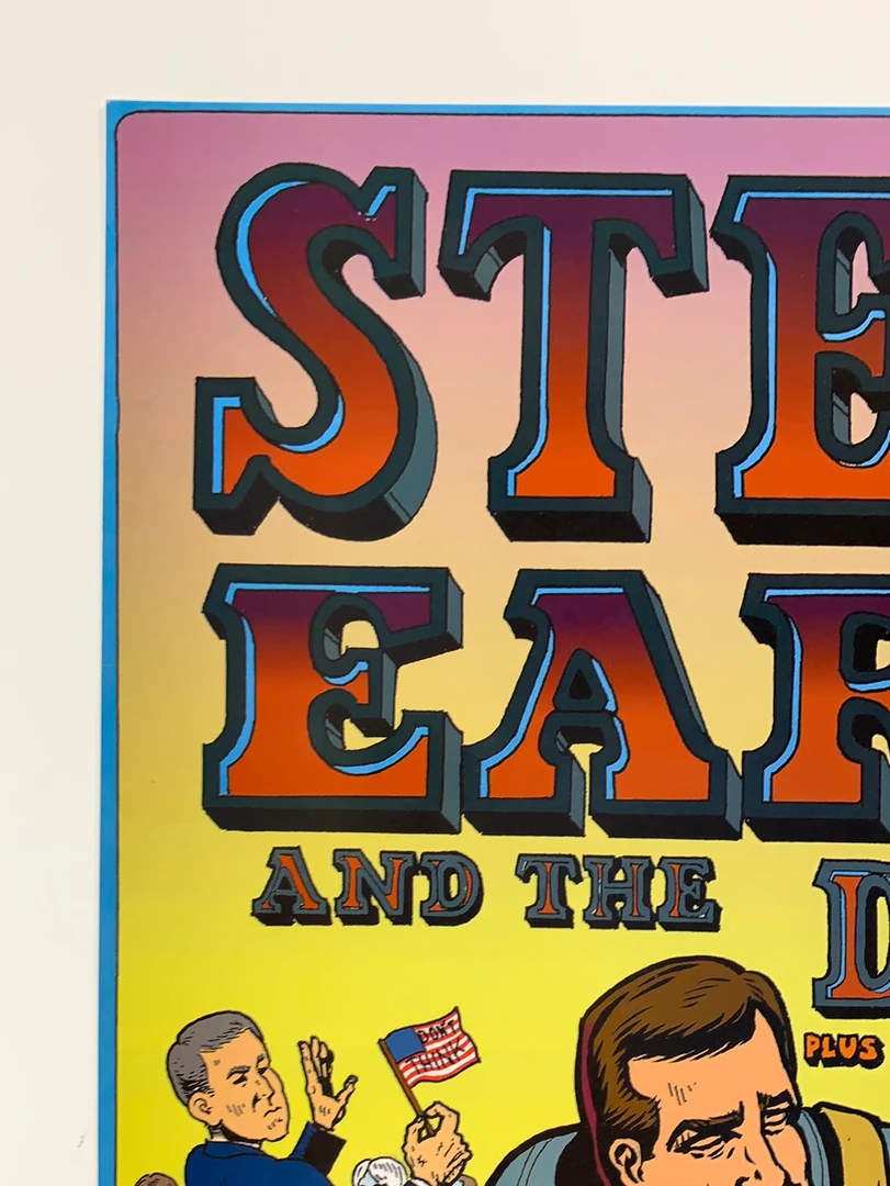 Gig Posters Steve Earle - 2005 Spain Rodriguez Poster Santa Cruz, CA