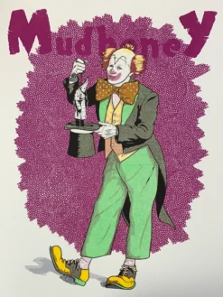 Mudhoney - 2015 Fugscreens Studios Poster Ravenna, Italy Bronson