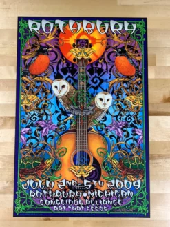 Gig Posters Rothbury - 2009 Michael Everett Poster Conscious Alliance