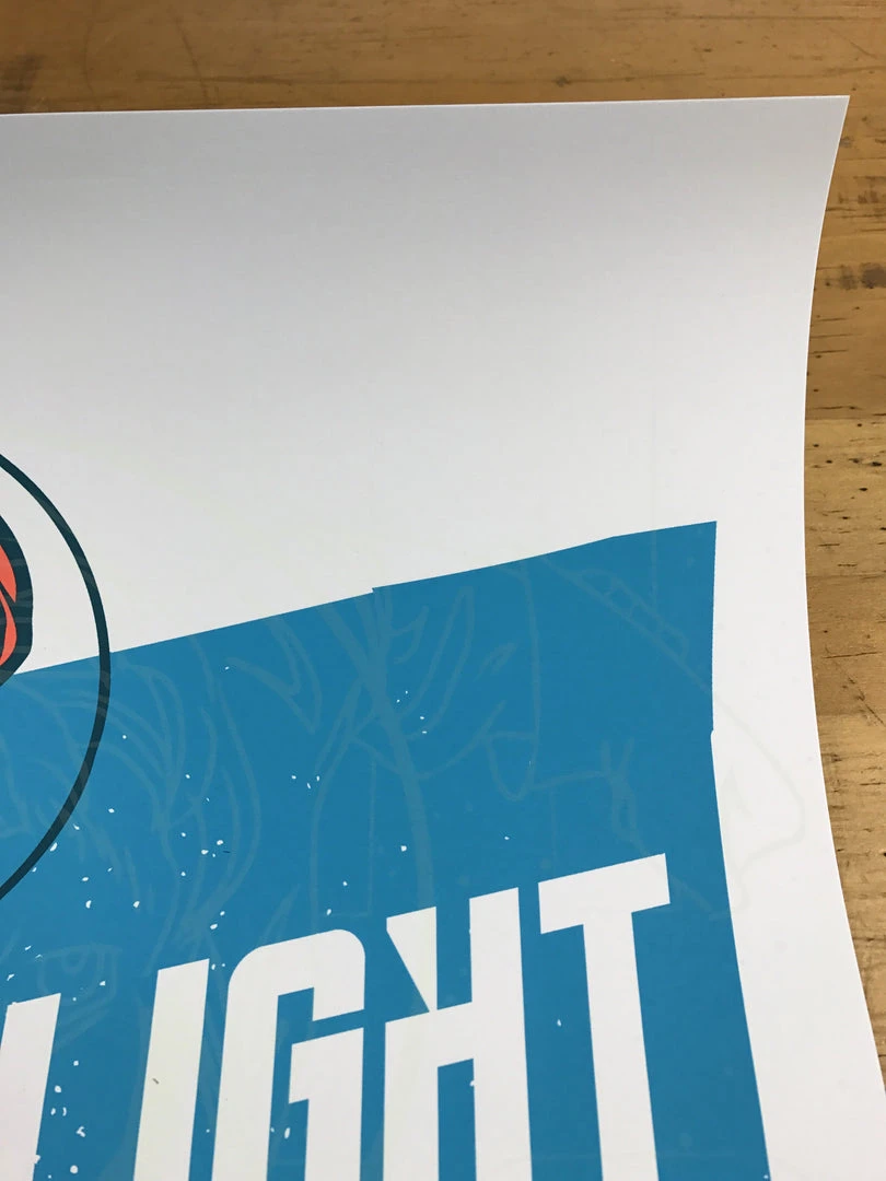 Flight To Mars - 2014 Dumbgun Poster Seattle, WA Showbox