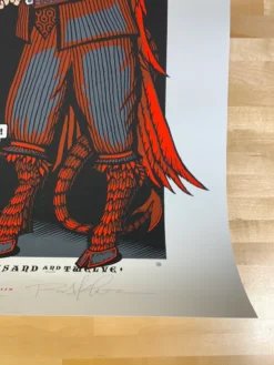 Ames Brothers Pearl Jam - 2012 Brad Klausen Ames Bros Poster S/N O2 World Berlin Germany Gig Posters