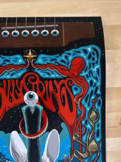 Gig Posters Billy Strings - 2021 2022 Richard Biffle Poster Grand Rapids, MI NYE