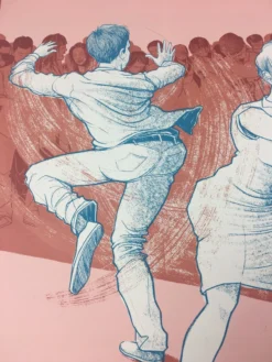 Walk The Moon - 2015 Justin Santora Poster Philadelphia, PA Theatre Of The Livin Gig Posters