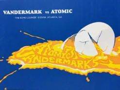 Vandermark 5 - 2004 Methane Studios Poster Atlanta, GA Echo Lounge Gig Posters