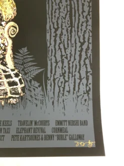 Gig Posters Northwest String Summit - 2011 Mike Distante Poster Plains, OR Horning's Hideout