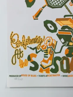 A.C. Newman - 2005 Guy Burwell Poster George, WA Gorge Amphitheatre