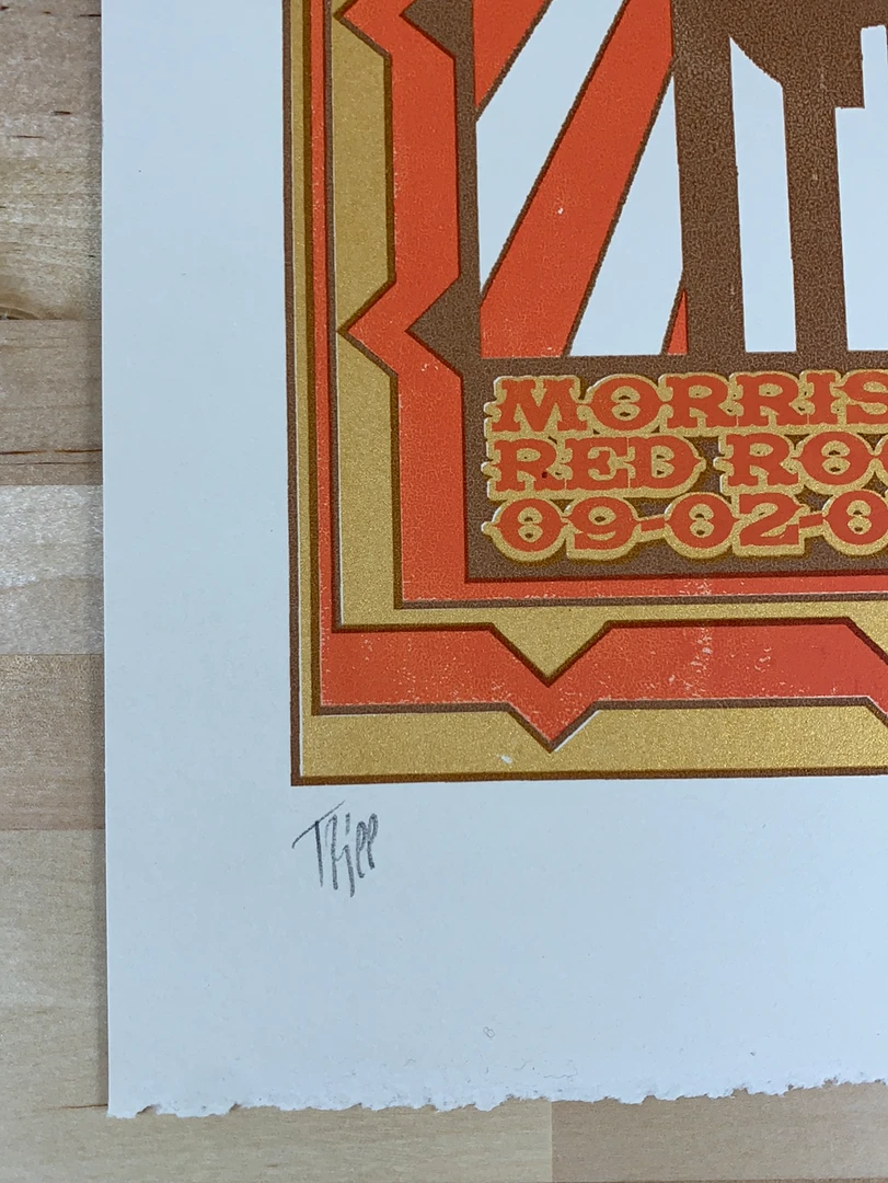 Yonder Mountain String Band - 2007 Tripp Poster Red Rocks Morrison, CO