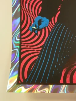 Bob Dylan - 2020 Carl Glover Poster Art Print Lava FOIL