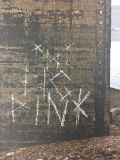 The Big Pink - 2010 Dan MacAdam Crosshair Poster Chicago, IL Lincoln Hall