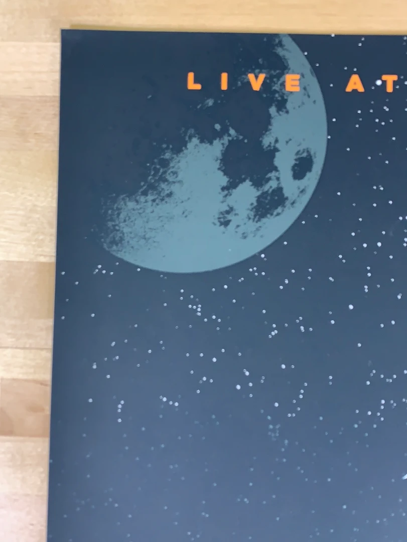 Yonder Mountain String Band - 2008 Anthem Branding Poster Red Rocks Morrison, CO