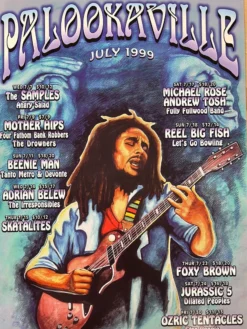 The Artworks MHP 70 July - 1999 Poster Palookaville Santa Cruz, CA 1st