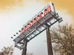 Flatstock 20 - 2009 Dan MacAdam Crosshair Poster Austin, TX Austin Convention Ce Gig Posters