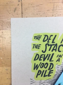 Raise The Woof - 2009 Jay Ryan Poster Chicago, IL House Of Blues With Devil In A