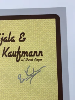 Adam Aijala Ben Kaufmann - 2009 Jamie Keyes Poster Lyons, CO Bluegrass Colorado