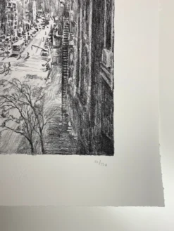 Art Prints Centre St. - 2021 David Welker Poster, Art Print