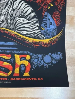 Phish - 2021 Ken Taylor Poster Sacramento, CA Fall Tour Print