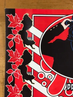 Gig Posters The White Stripes - 2003 Dennis Loren Poster Detroit, MI Masonic Temple