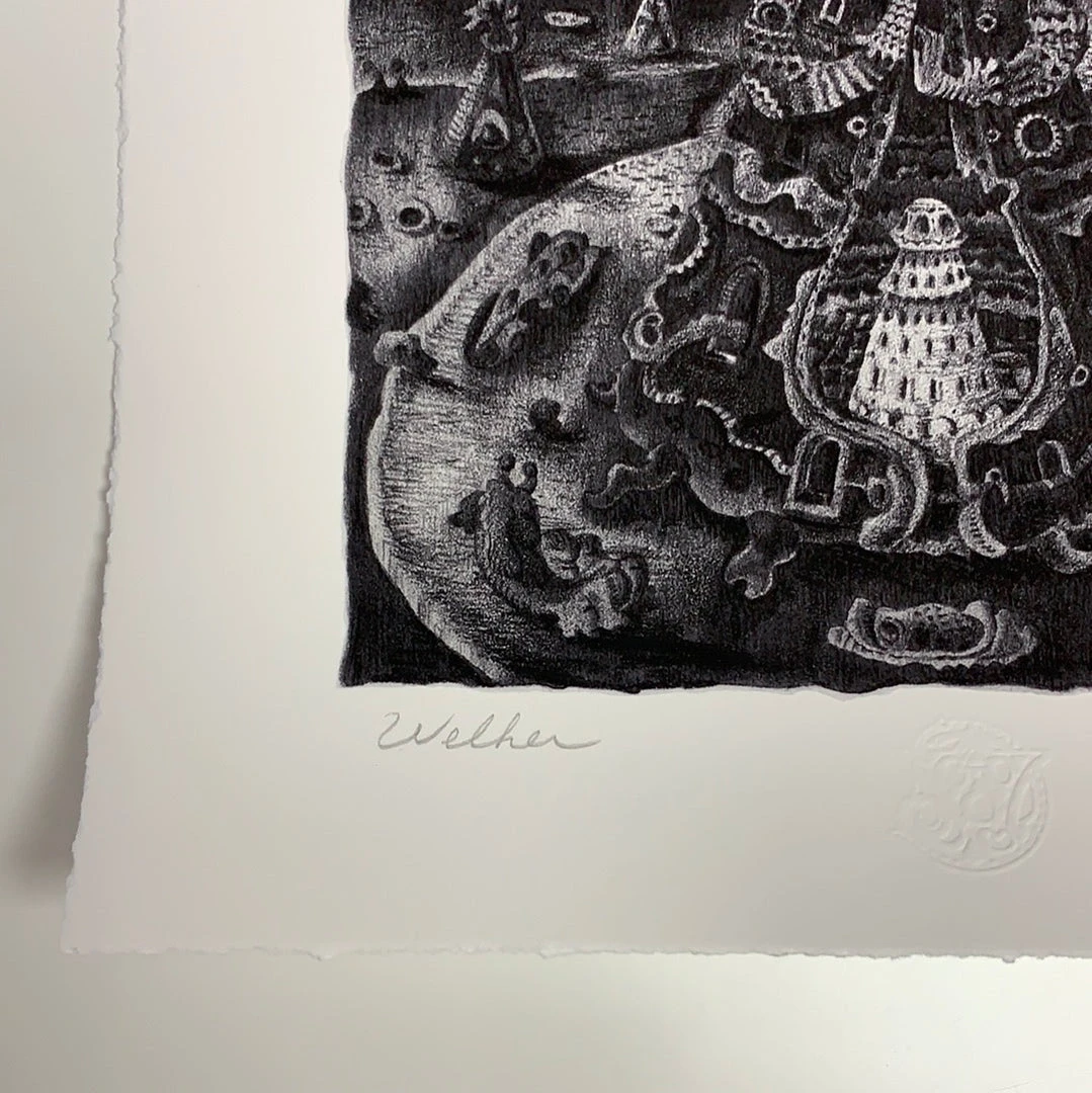 The Citadel - 2021 David Welker Poster, Art Print Art Prints