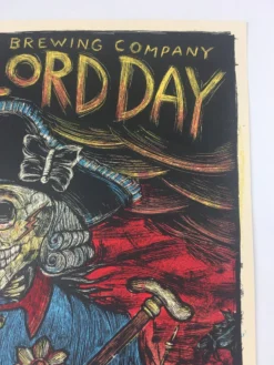 Dark Lord Day - 2015 Dan Grzeca Poster Munster, IN Three Floyds Brewery Gig Posters