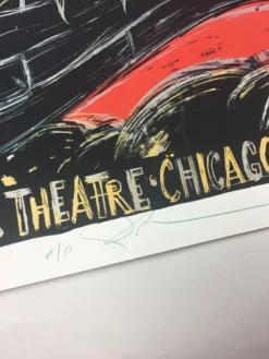 The Black Keys - 2006 Dan Grzeca Poster Chicago, IL Vic Theater