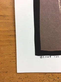 Mogwai - 2009 Jay Ryan Poster Chicago, IL Congress Theater