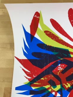 Ames Brothers Gig Posters Pearl Jam - 2005 Ames Design Poster (Damaged) Edmonton, AB, CAN Rexall Place